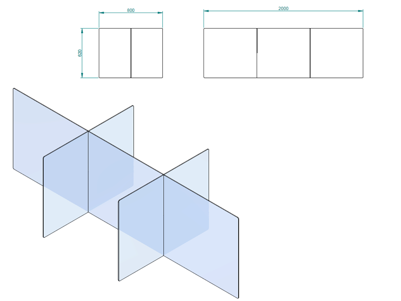 Plexiglas sur mesure par Cartel Manutention